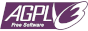 AGPLv3 logo micro banner