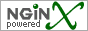 Powered by nginx